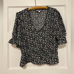 TOPSHOP FLORAL TOP